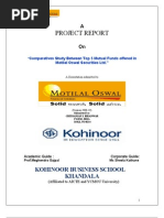 Download Comparative Study of Top 5 Mutual Funds by chittu_2009 SN26761348 doc pdf