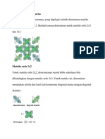 Konsep Determinan Matriks