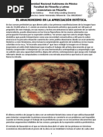 El Anacronismo en La Apreciación Estética