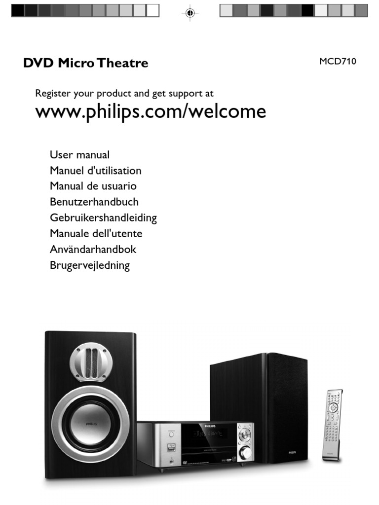 Manual Dvd Philips Mcd710 Usb Headphones