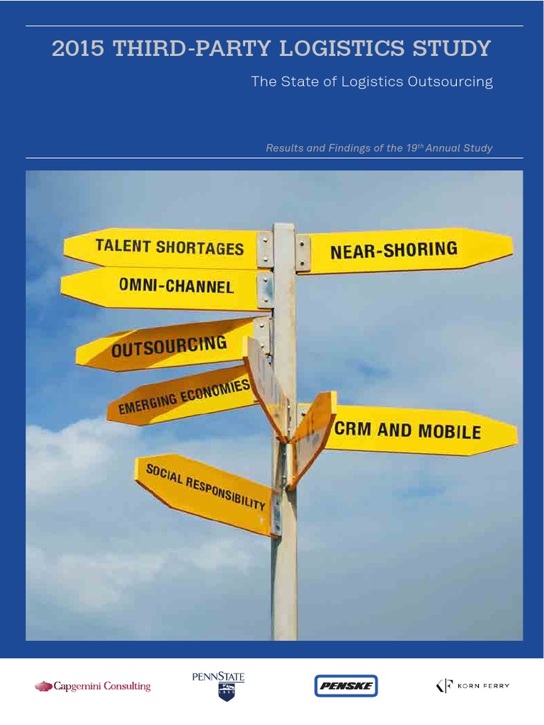2015 3PL Study | PDF | Retail | Logistics