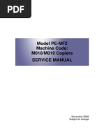 RICOH SP C231 Series Service Manual