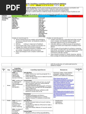 writing plan wks7to9