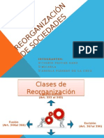 Reorganización de Sociedades Powert Point