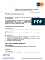 Technical Notice SLS 6 Rev 2 - Fire Protection Systems Appliances and Compressed Gas Cylinder - Periodic Inspection Maintenance and Testing