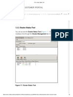 Customer Portal: 1.3.2. Cluster Status Tool