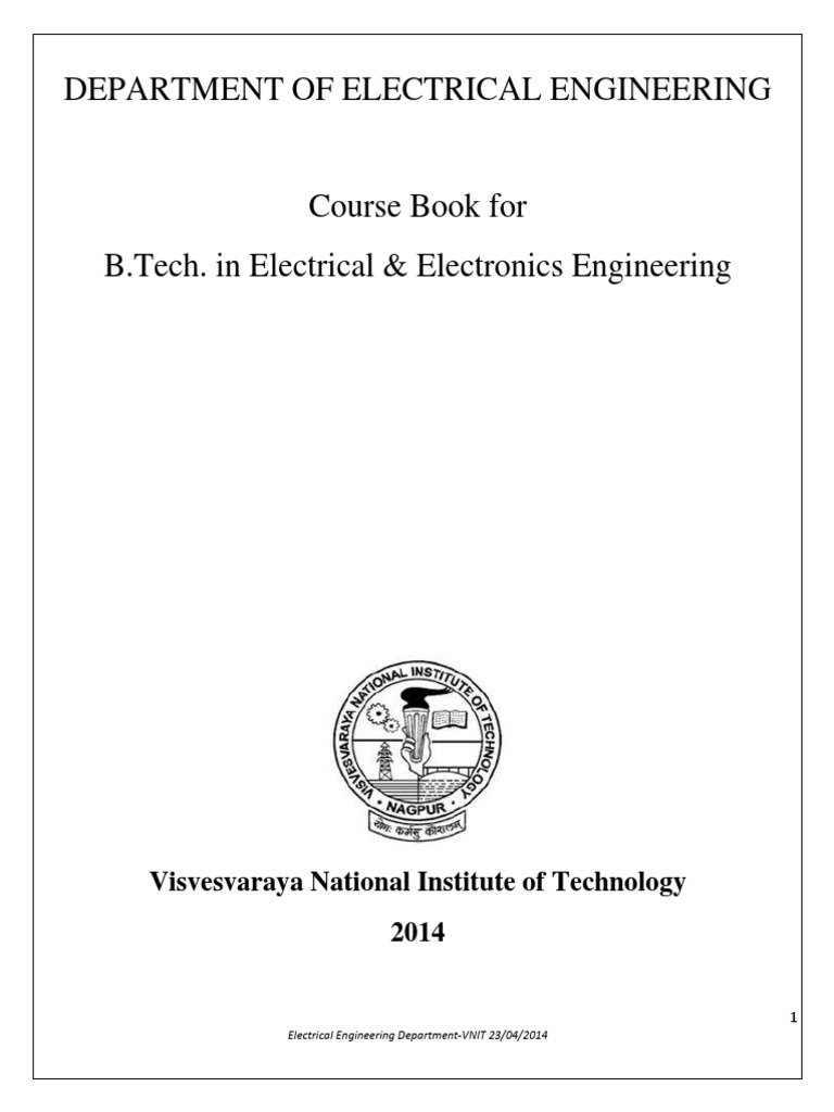 B.Tech Electrical Engineering Course Guide | PDF | Laplace Transform ...
