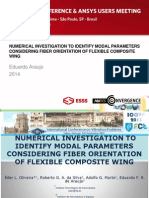 Brazil 2014ugm Identify Modal Parameters for Flexible Composite Wing