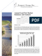 Newport 2000 Load Testing Market Report