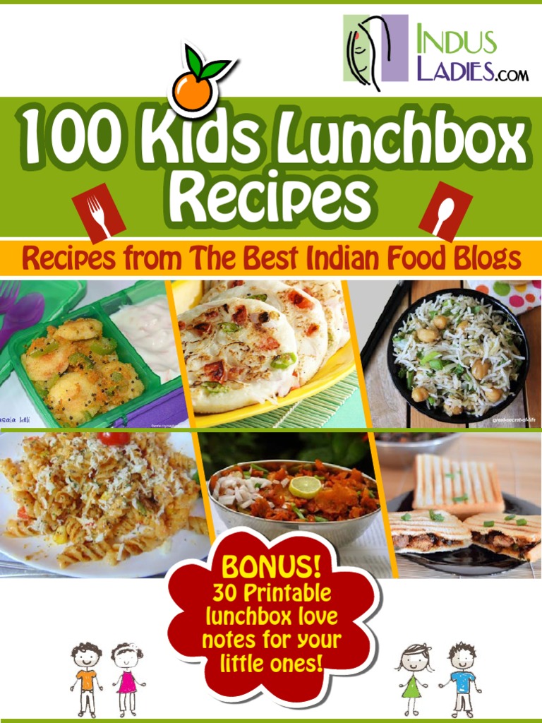 100 Kids Lunchbox Recipes A Collection of Healthy and Delicious Meal