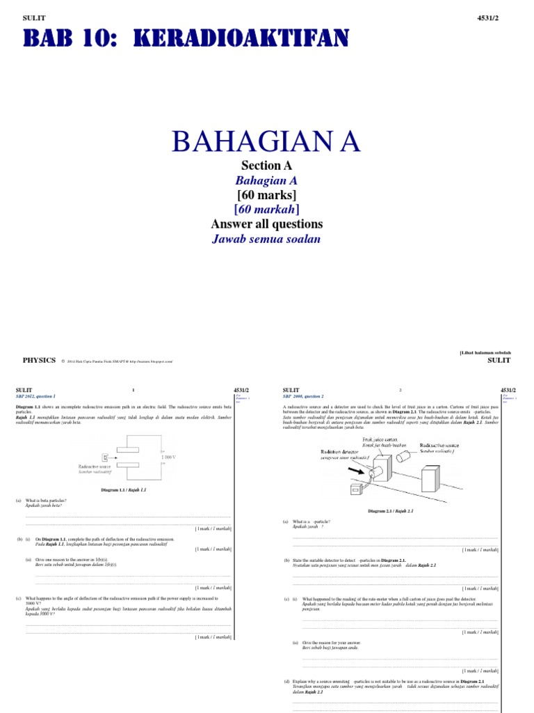 Bab 10 - Radioaktif