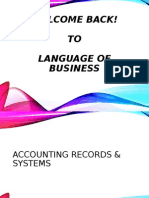 Accounting Record