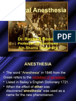 General Anesthesia: Dr. Rasha S Bondok