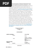 Employee Found Guilty of Habitual Absenteeism and Tardiness Not Entitled To Economic Assistance