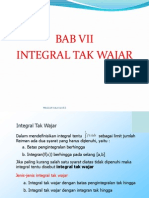 Bab 7 Integral Tak Wajar