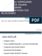 Uzun Açiklikli Köprülerde Hareketli̇ Yük Tasarim Parametreleri̇ni̇ntürk LRFD Methodu İçi̇n Beli̇rlenmesi̇