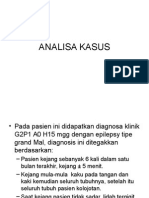 ANALISA KASUS epilesi