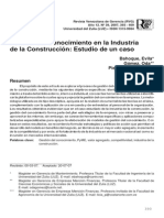 Gestión Del Conocimiento en La Industria