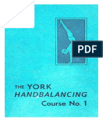 The York Handbalancing Course No1