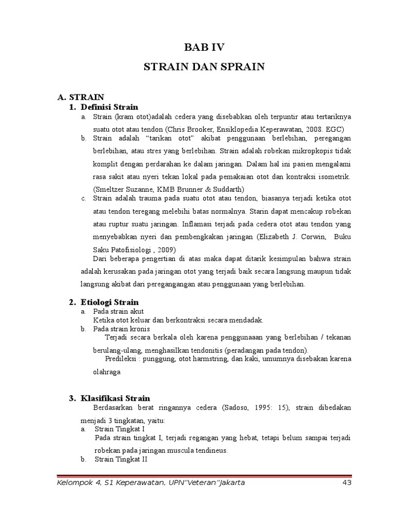 Contoh Bab 4 Skripsi Keperawatan Ide Judul Skripsi