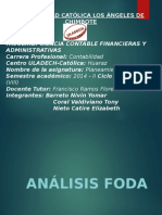 Analisis Foda, Medio Internos y Externos