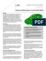 Auto Noise Vibration Harshness Analysis Full Vehicle 07