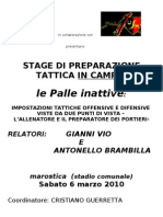 3 ^ Stage Prep Portieri