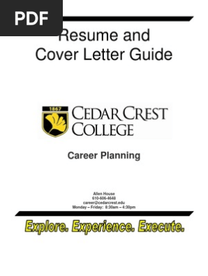 Resume and Cover Letter Guidebook