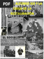 Tema 7. Alfonso XIII (1902-1931). La crisis de la Restauración