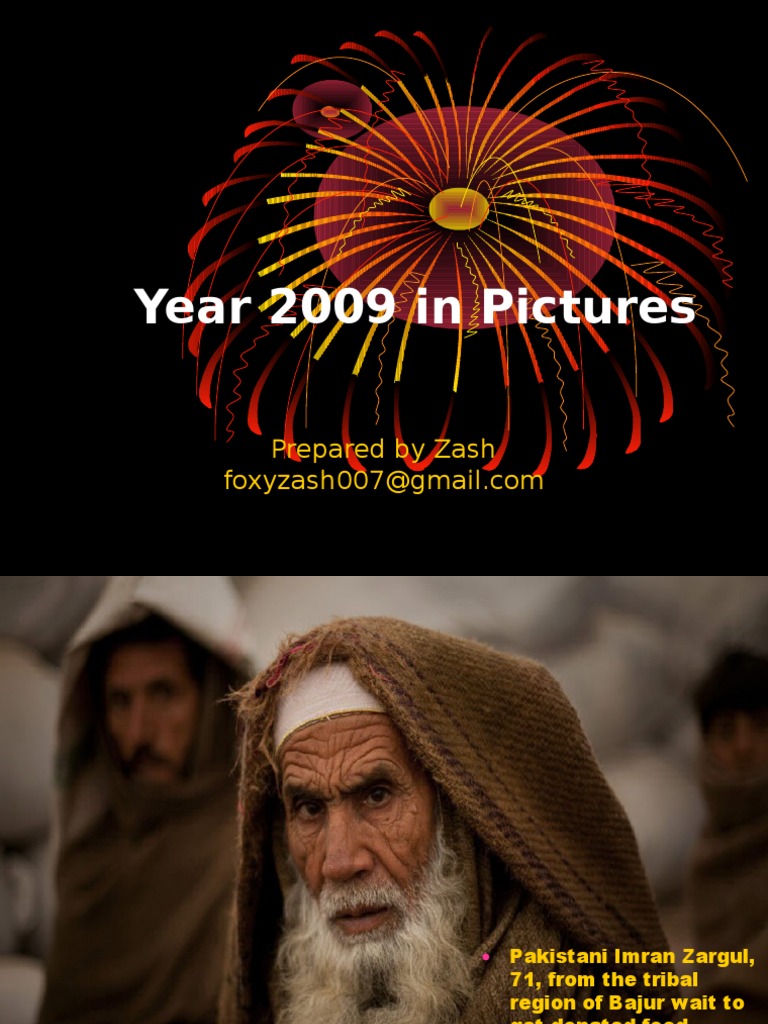 Year 2009 in Pictures: Prepared by Zash | PDF | Violence
