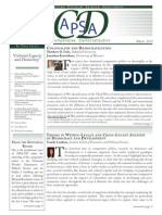 CD Newsletter February 2014 APSA-libre