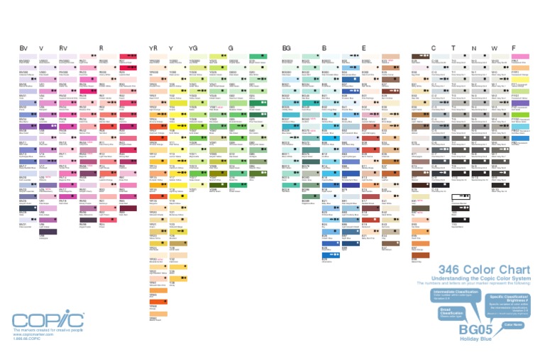 Comprehensive Color Name Chart | PDF | Green | Brown