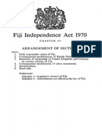 Fiji Independence Act 1970