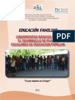 Educacion Familiar Lineamientos