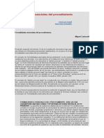 Formalidades Esenciales Del Procedimiento