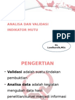Download Analisa Dan Validasi Indikator Mutu by Riza Haniputra SN267707021 doc pdf