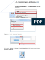 Instrucciones de Instalacion Para Ni Multisim 13