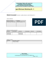 Raport Efectuare Workshop Nr. 3: Obiectiv Document