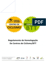 Regulamento Centros de Ciclismo Btt