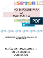 Un nuevo enfoque para la resolución de problemas matemáticos