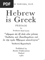 Download Hebrew is Greek by Kas Kass SN267711899 doc pdf