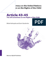 Commentary on the United Nations Convention on the Rights of the Child, Article 43-45_ the UN Committee on the Rights of the Child (v. 43) (2005)