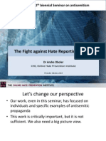 The Fight Against Hate Reporting System