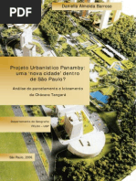 Projeto Urbanstico Panamby Uma 'Nova Cidade' Dentro de So Paulo - Anlise Do Parcelamento e Loteament