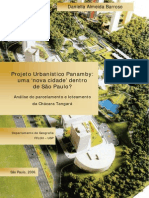 Projeto Urbanstico Panamby Uma 'Nova Cidade' Dentro de So Paulo - Anlise Do Parcelamento e Loteament