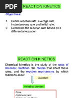 Matriculation Chemistry ( Reaction Kinetics ) part 1