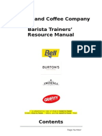 Barista Training Resource Manual - TTM - 2