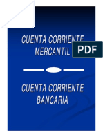Cuenta Corriente Mercantil y Bancaria