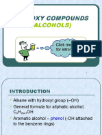 Matriculation Chemistry (Hydroxy Compound)