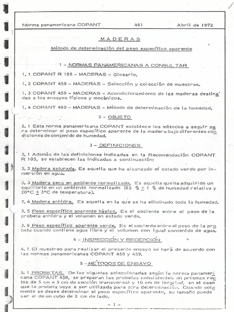 Normas Copant | PDF